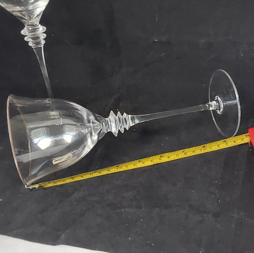 MIKASA VINTAGE SOPHISTICATED ‎ CLEAR WATER / WINE GOBLET